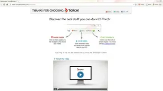 Torch Web Browser screenshot