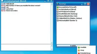 TorChat screenshot