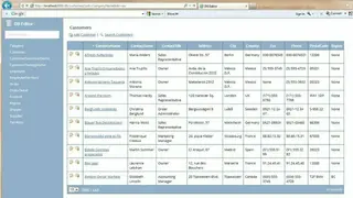 Tornado Web Server screenshot