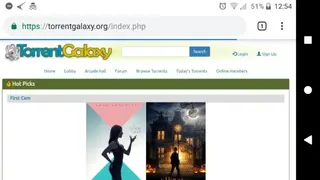 Torrent Galaxy screenshot
