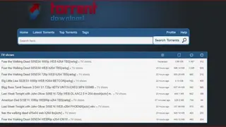 TorrentDownload screenshot
