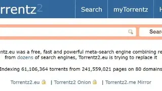 Torrentz2 screenshot