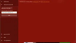 Torrex screenshot