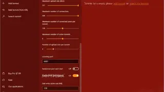 Torrex screenshot