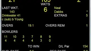 Total Cricket Scorer screenshot