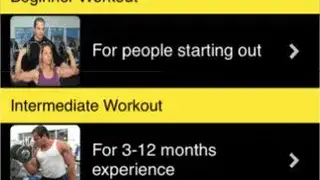 Total Fitness Workout Gym App screenshot