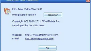 Total Video2Dvd screenshot
