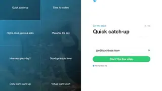 Touchbase screenshot