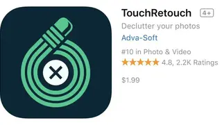 TouchRetouch screenshot