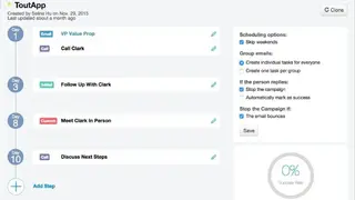 ToutApp screenshot