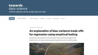 Towardsdatascience screenshot