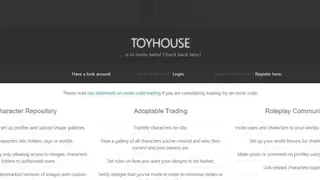 Toyhouse screenshot