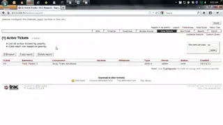 Trac screenshot