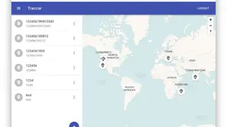 Traccar screenshot