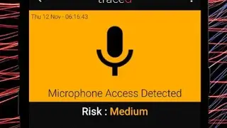 Traced Mobile Security screenshot