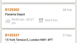 Track-POD Proof of Delivery screenshot