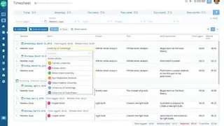 Trackabi screenshot