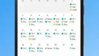 Trackendar screenshot