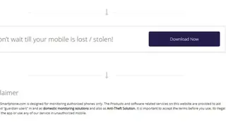 TrackingSmartphone screenshot