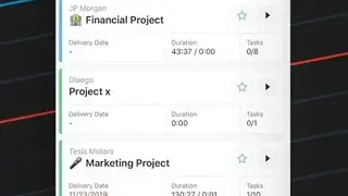 Trackingtime screenshot