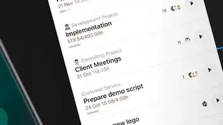Trackingtime screenshot