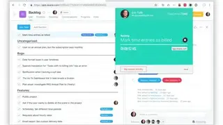 Trackingtime screenshot