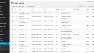 Trackserver screenshot