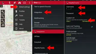 Trackserver screenshot