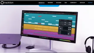 Tracktion 7 screenshot