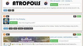 Trackyserver screenshot