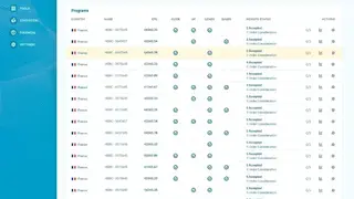 Tradedoubler screenshot