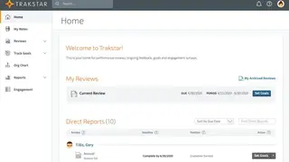 Trakstar Performance Management screenshot