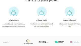 Trality screenshot