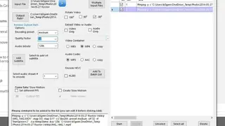 Transcoder screenshot