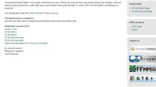 Transcoder Audio Edition screenshot