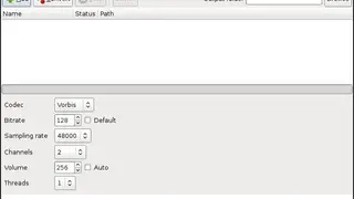 Transcoder Audio Edition screenshot