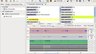 TranscriberAG screenshot