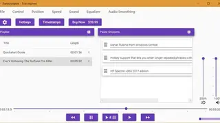 Transcriptable screenshot