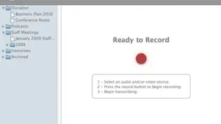 Transcriva screenshot