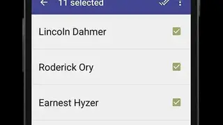 Transfer Contacts screenshot