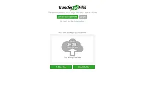 TransferBigFiles screenshot