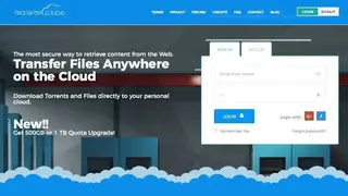 TransferCloud screenshot