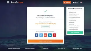 TransferNow screenshot