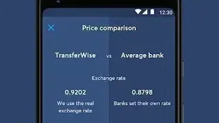 TransferWise Money Transfer screenshot