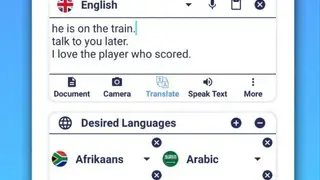 Translate All Text Voice Conversation Translator screenshot