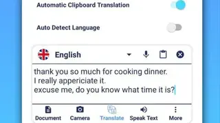 Translate All Text Voice Conversation Translator screenshot