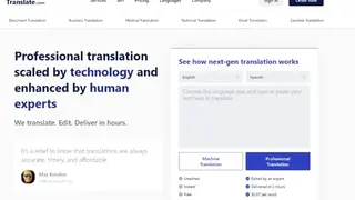 Translate Professional screenshot