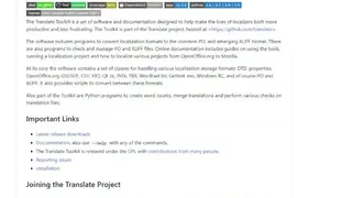 Translate Toolkit screenshot
