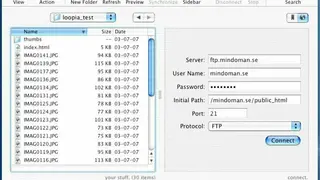 Transmit screenshot