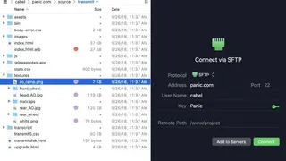 Transmit screenshot